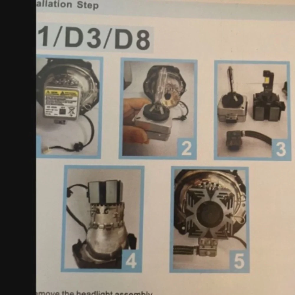 DQCLXL D Series LED HeadlightsHeadlight Plug And Play